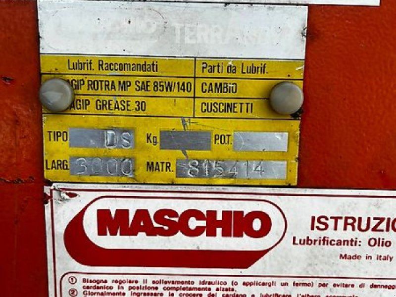 Amazone Maschio Kreiselegge DS mit Drillmaschine