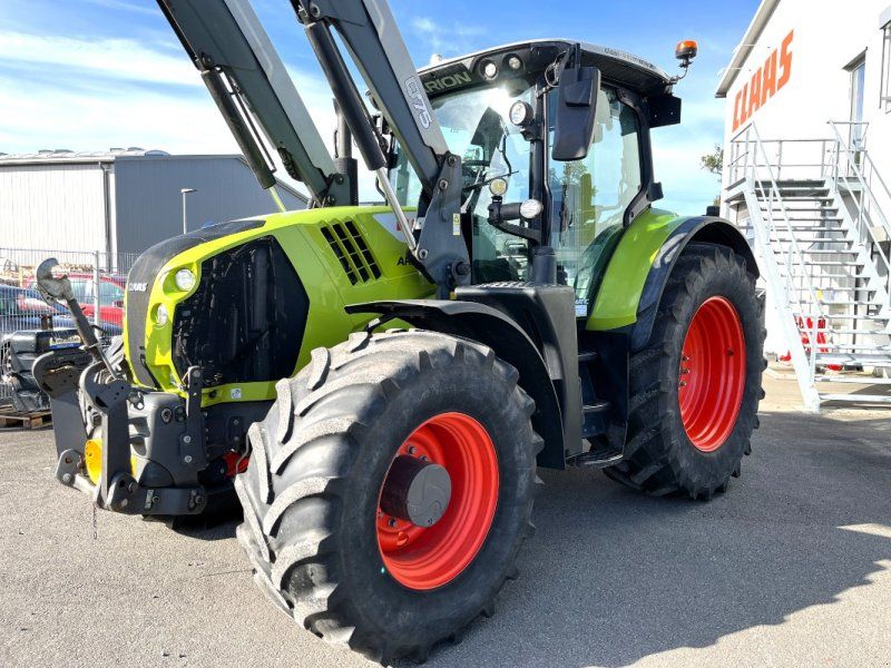 Claas ARION 660 CMATIC CEBIS, FKH + FZW, QUICKE Q75 Frontlader