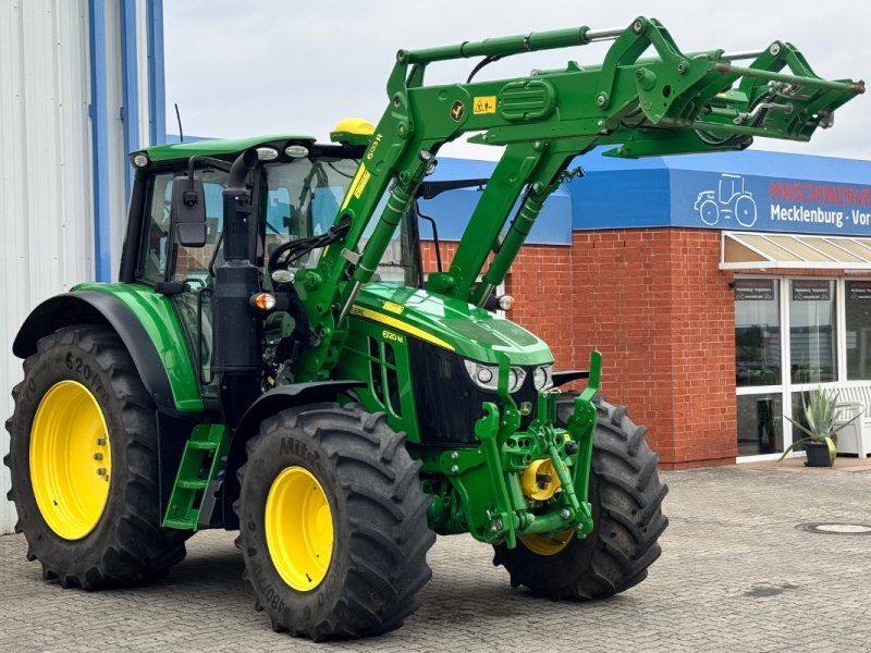 John Deere 6120M FZW + FL + Autotrac