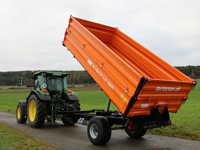 Pronar T 671 Einachs Dreiseitenkipper, 7,2 to