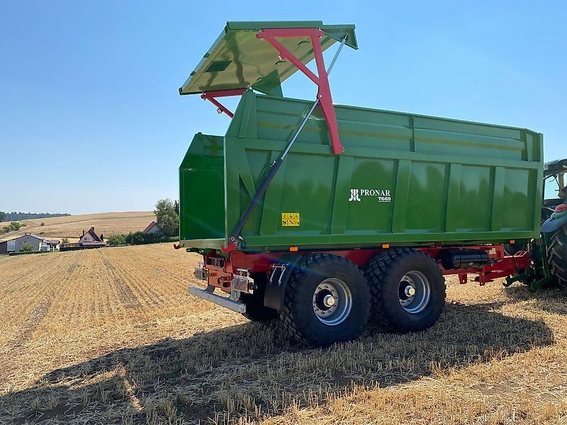 Pronar T 669 Muldenkipper, 20 to, Lenkachse, 560/60R22,5 161D