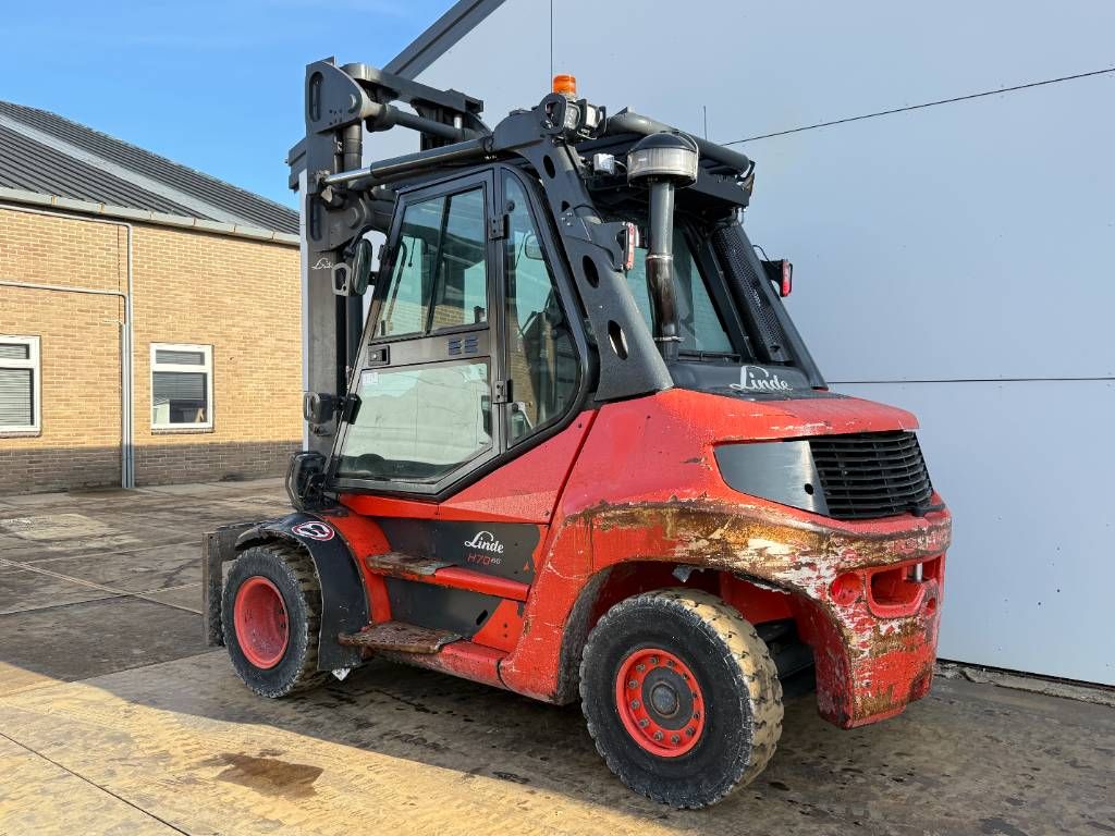 Linde H70D-03 - Side Shift / Fork Positioners / Duplex