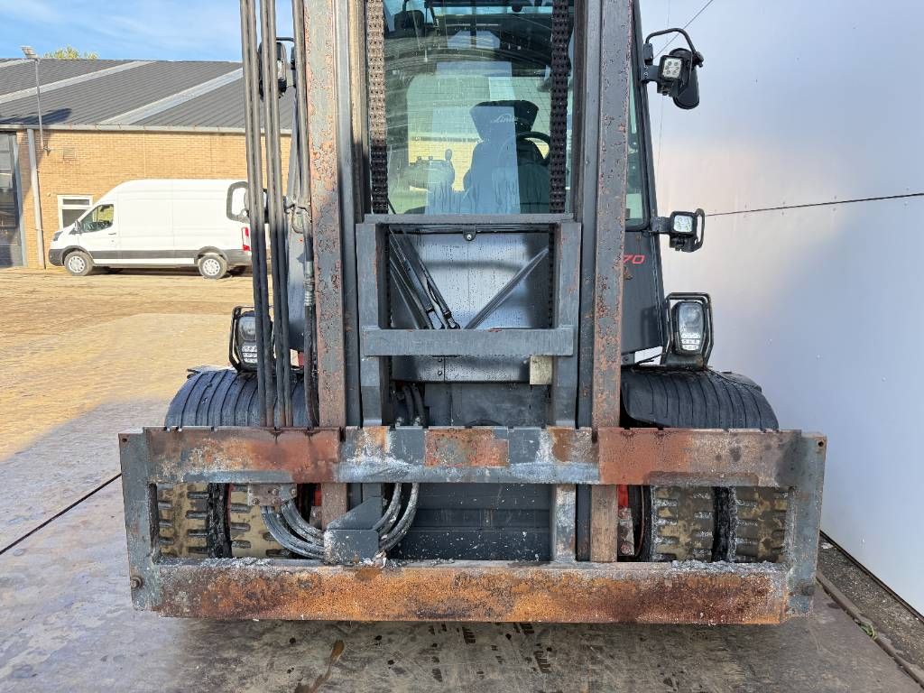 Linde H70D-03 - Side Shift / Fork Positioners / Duplex