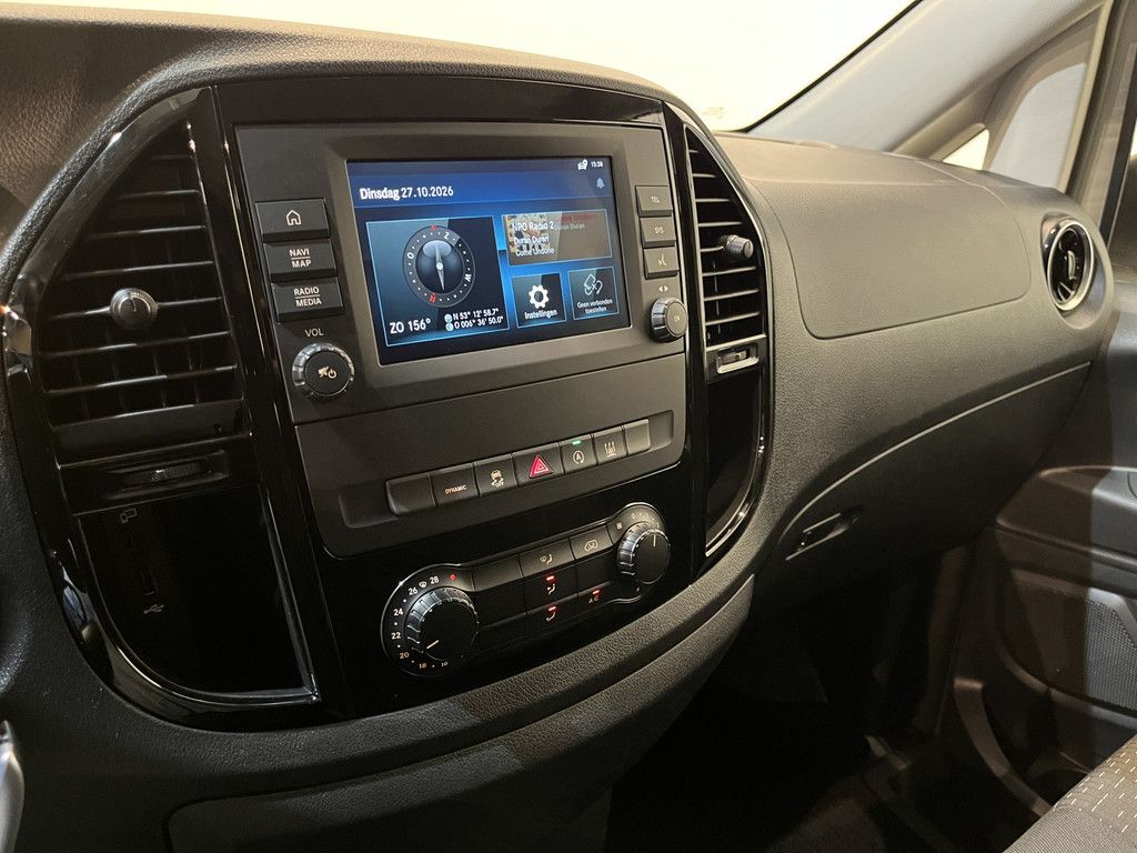 Mercedes-Benz Vito 114 CDI L1 Pro RWD Automaat Servicebus / Sortimo Inrichting / Euro 6 / Schuifdeur L + R / 220V. / Airco / Cruise Control / Camera / CarPlay / Trekhaak / Klep / 3-Zits