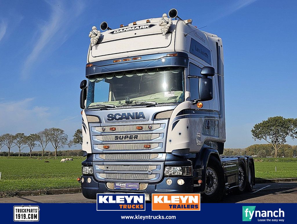 SCANIA R580 V8 6X2/4 TWIN STEER MANUAL GEARBOX SPECIAL INTERIOR