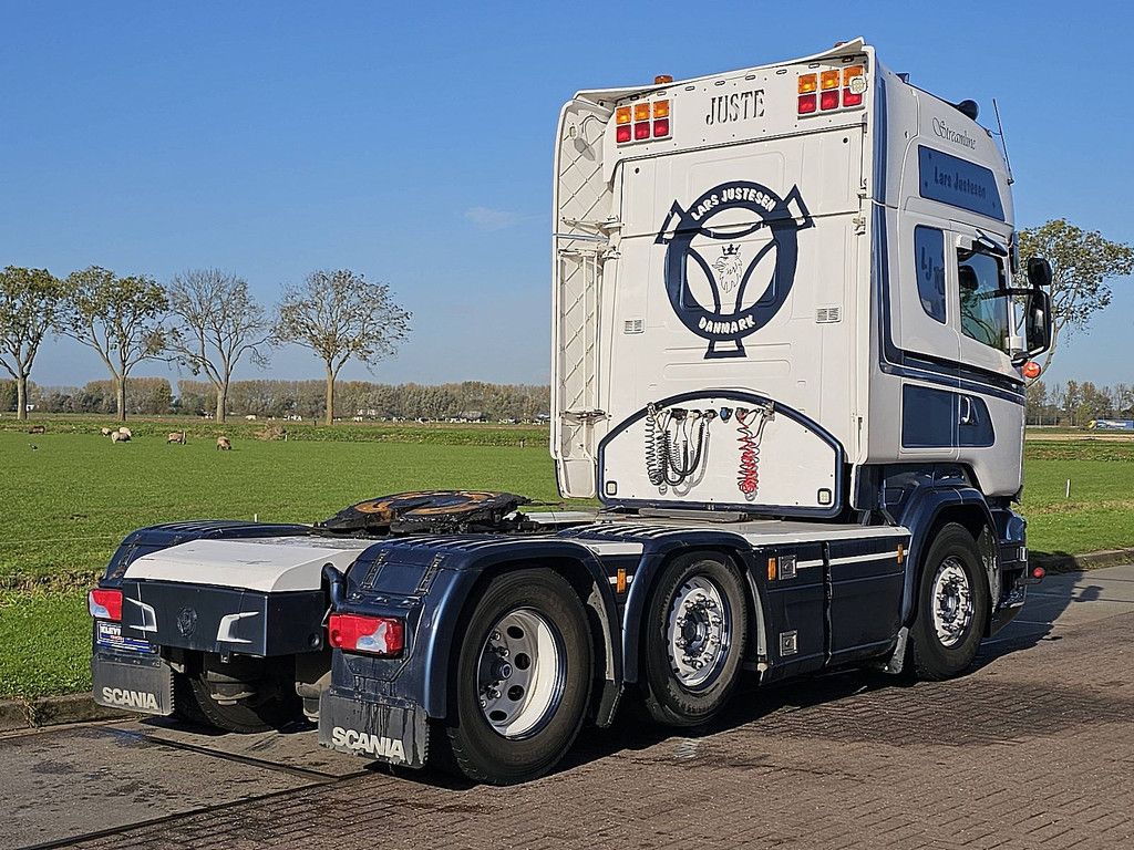 SCANIA R580 V8 6X2/4 TWIN STEER MANUAL GEARBOX SPECIAL INTERIOR