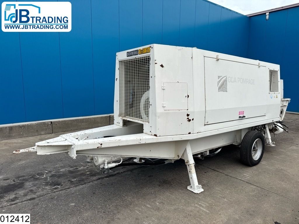 Schwing SP 4800 E 350 bar hydro, 243 bar beton, 2008, 8000 kg