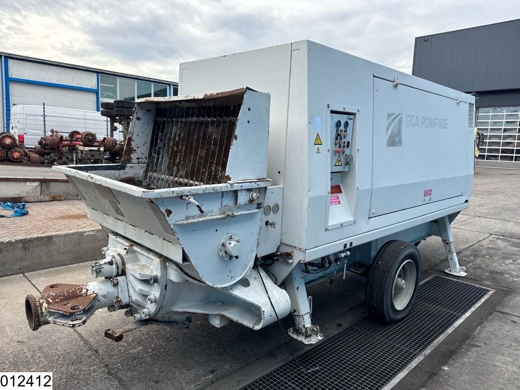Schwing SP 4800 E 350 bar hydro, 243 bar beton, 2008, 8000 kg