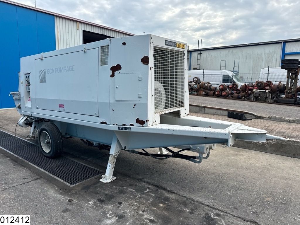 Schwing SP 4800 E 350 bar hydro, 243 bar beton, 2008, 8000 kg