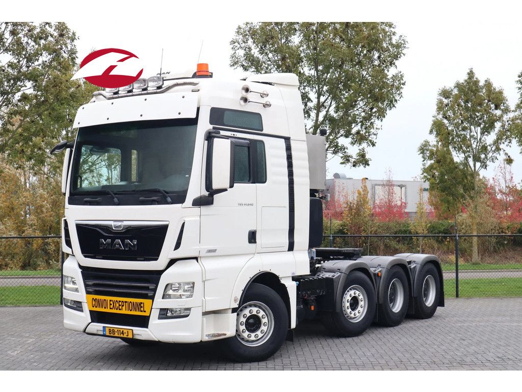 MAN TGX 41.640 | 8X4 | 150 TON! | RETARDER | HYDR | BIG AXLES | EURO 6