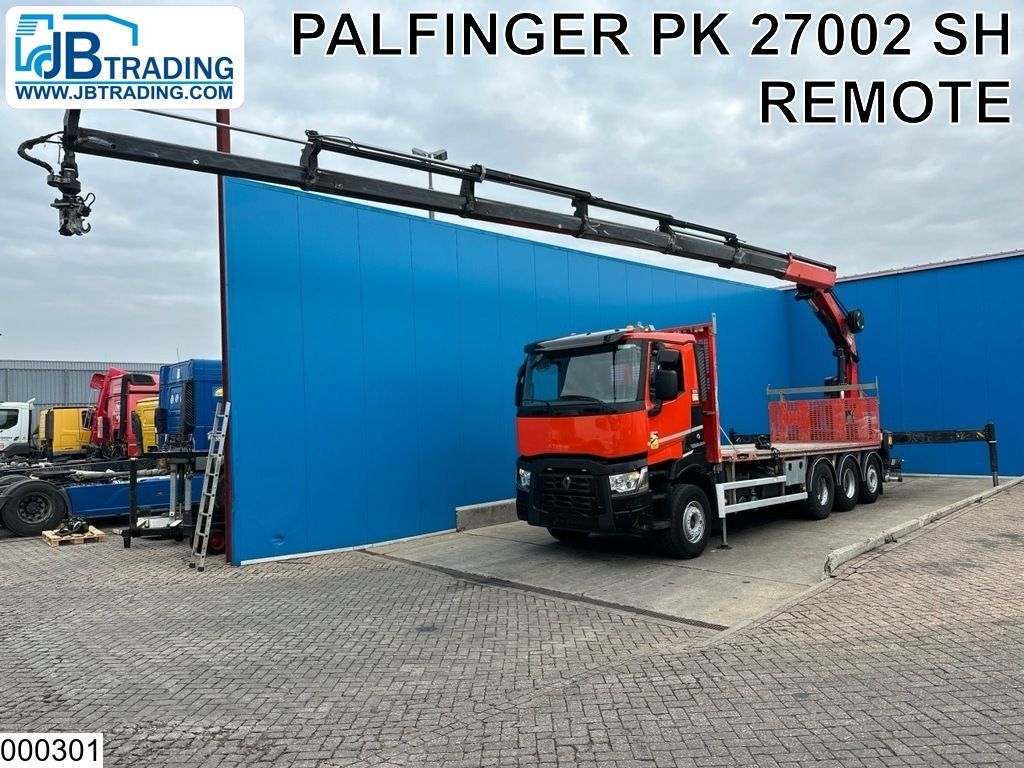 Renault C 430 EURO 6, 8x4, Palfinger, Remote