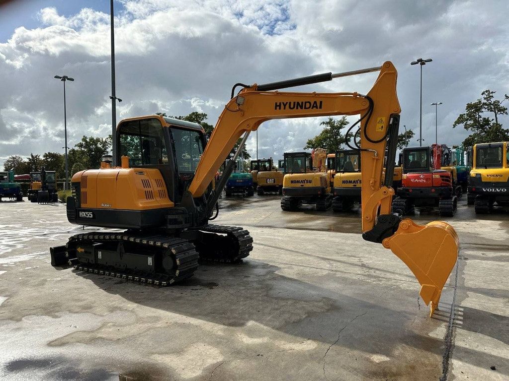 Midi excavator Hyundai HX55 Diesel 2019