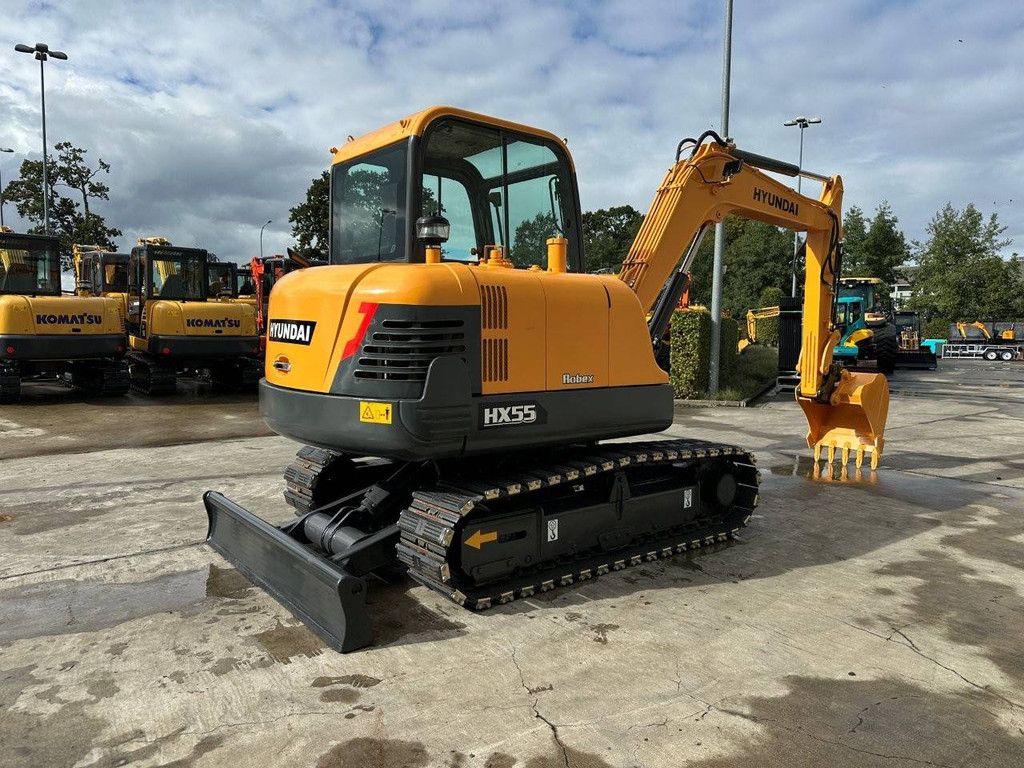 Midi excavator Hyundai HX55 Diesel 2019
