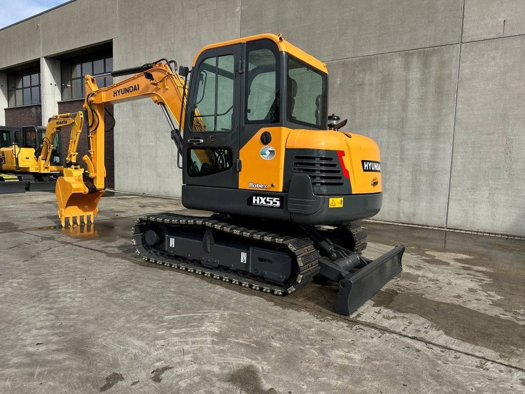 Midi excavator Hyundai HX55 Diesel 2019