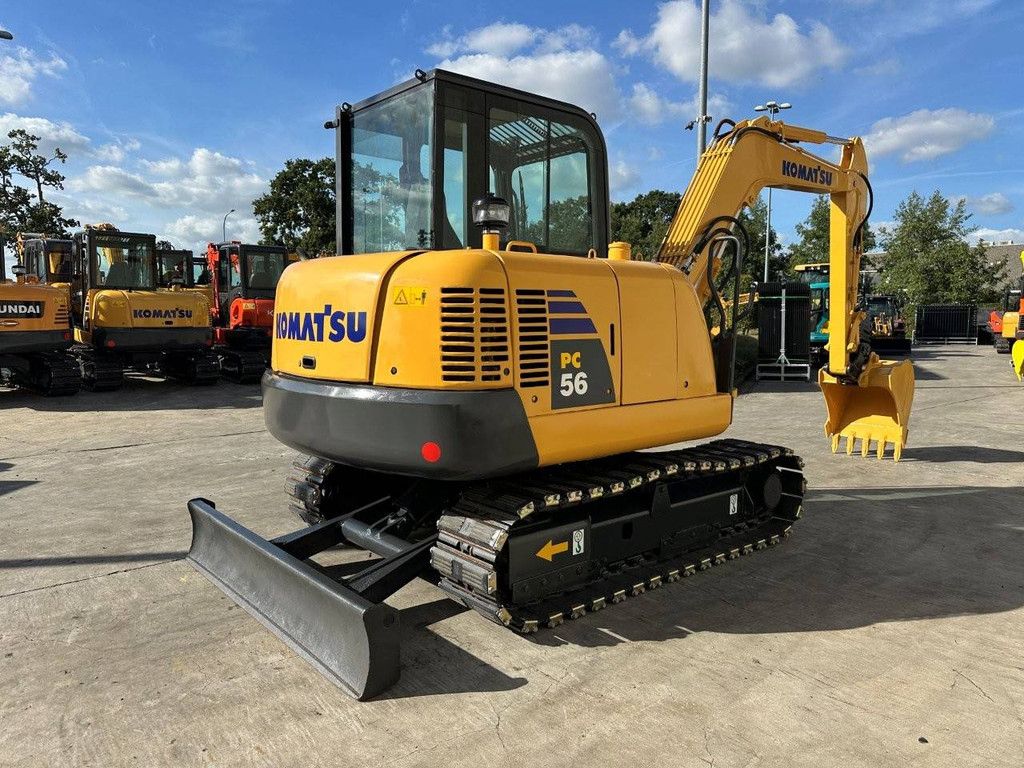 Midigraafmachine Komatsu PC56-7 Diesel 2017