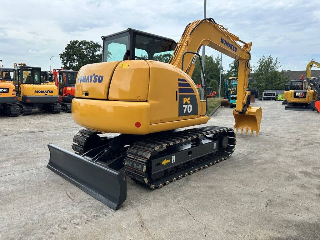 Midigraafmachine Komatsu PC70-8 Diesel 2014