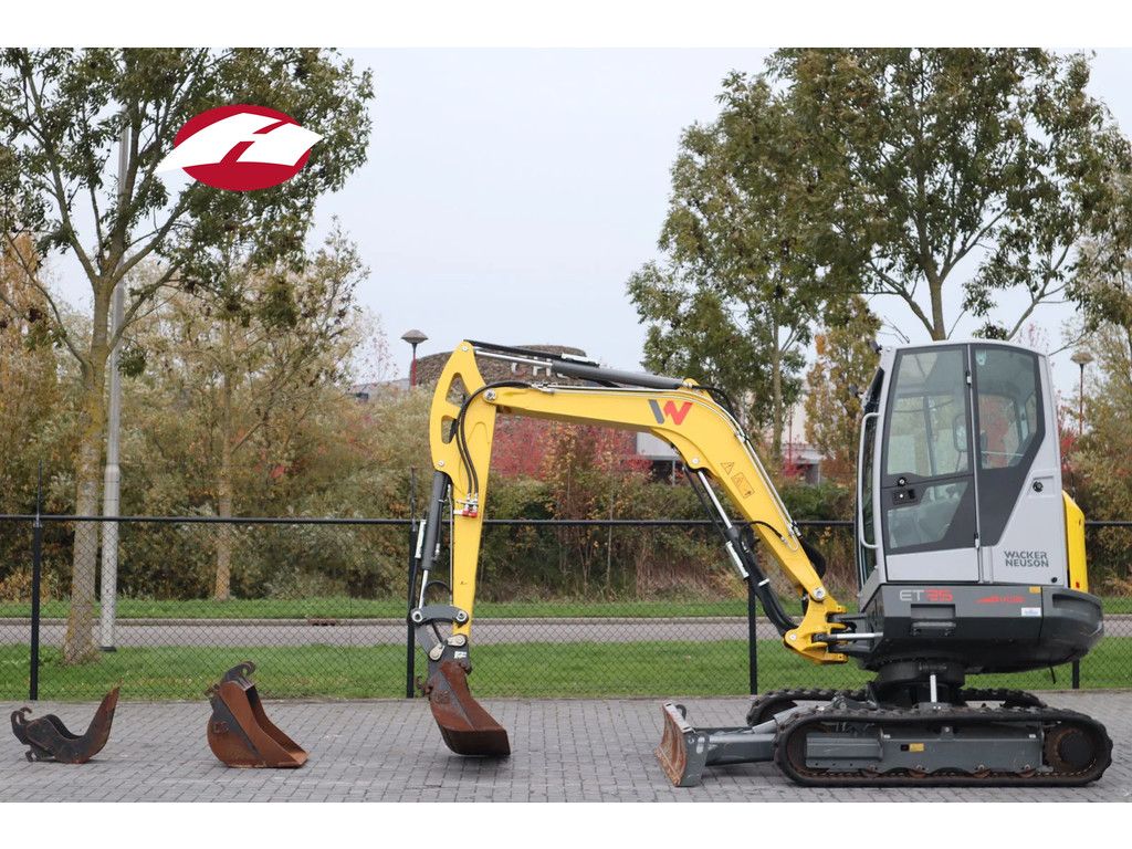 WACKER NEUSON ET35 | VDS | 3X BUCKET | LOW HOURS! | QUICK COUPLER