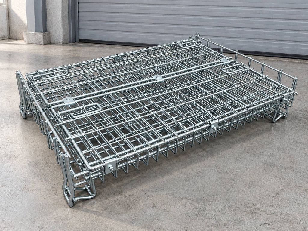 Foldable mesh container 1200x800x1000mm 20 pcs