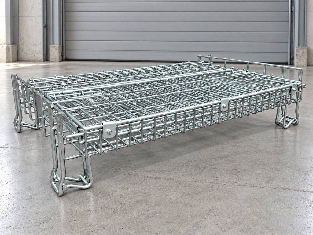 Foldable mesh container 1200x800x1000mm 20 pcs
