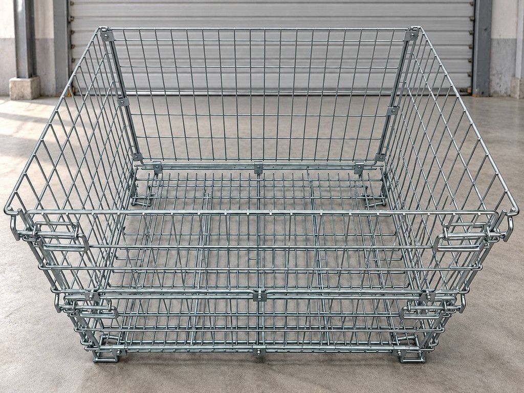 Foldable mesh container 1200x800x1000mm 20 pcs
