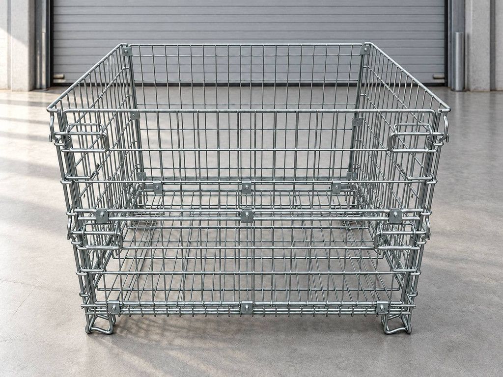 Foldable mesh container 1200x800x1000mm 20 pcs