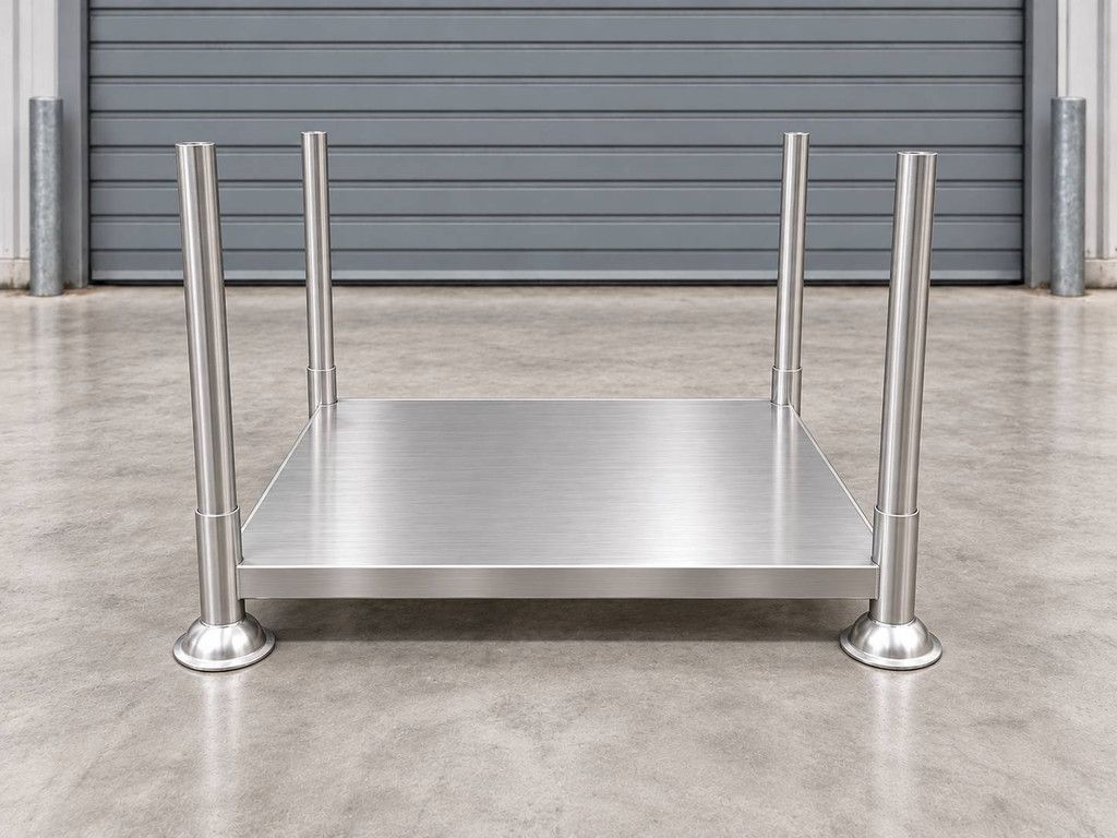 Stacking frame RTE 1400 x 1030 with metal plate 2026 34x