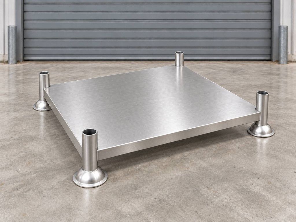 Stacking frame RTE 1400 x 1030 with metal plate 2026 34x