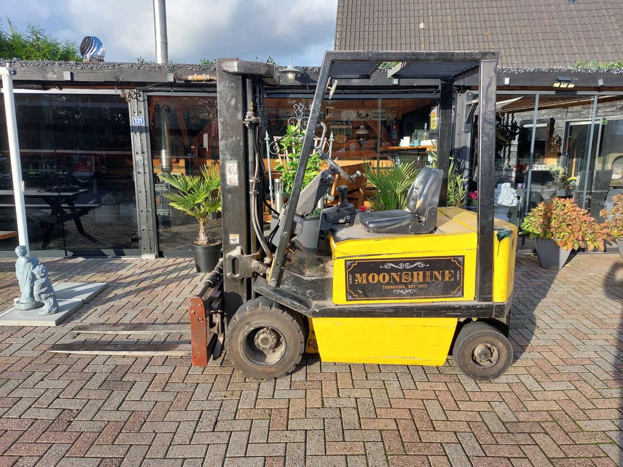 Yale ERP20 triplex sideshift vork versteller
