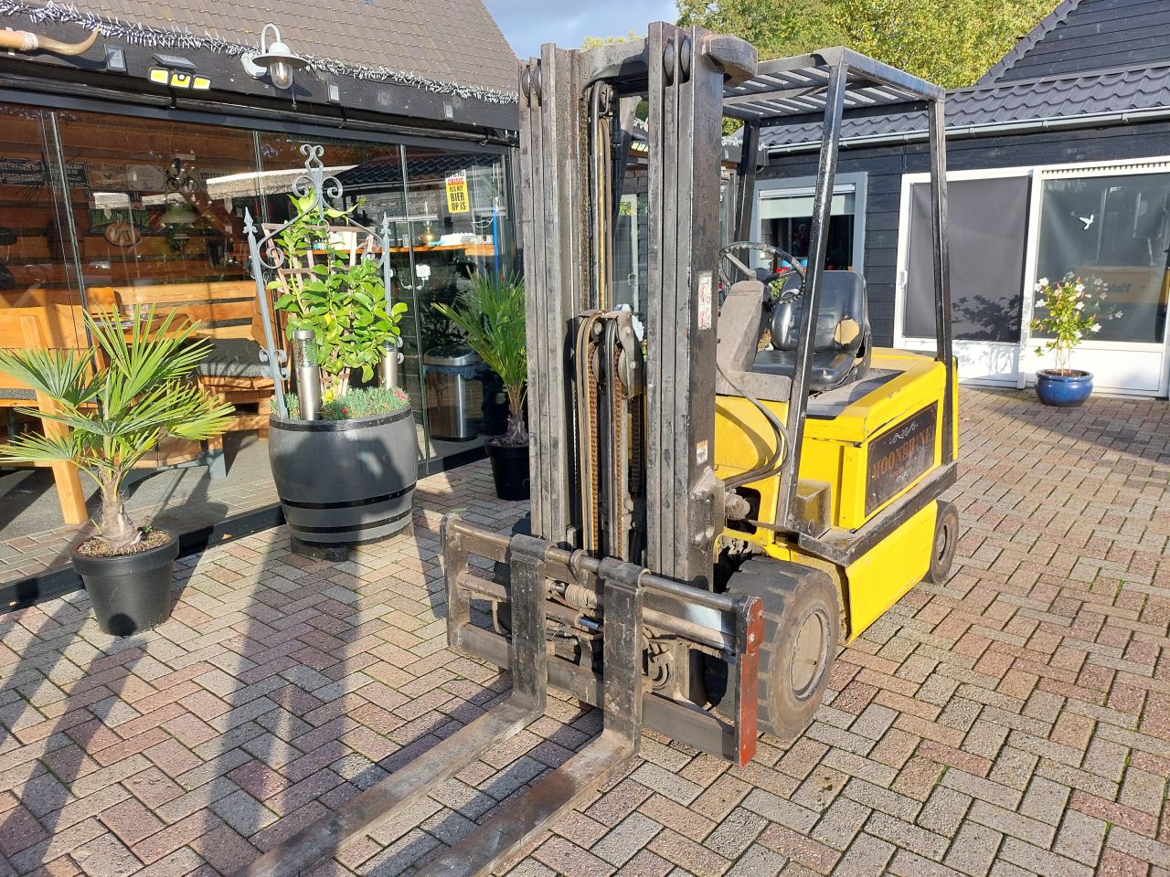 Yale ERP20 triplex sideshift vork versteller