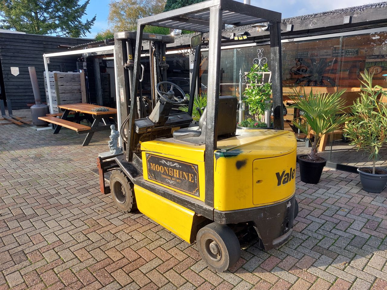 Yale ERP20 triplex sideshift vork versteller