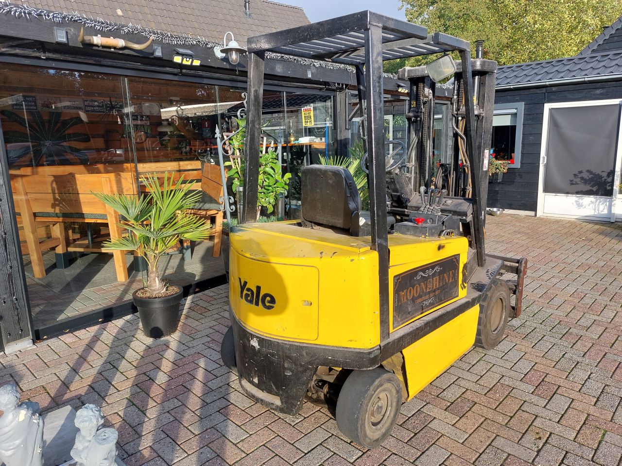 Yale ERP20 triplex sideshift vork versteller
