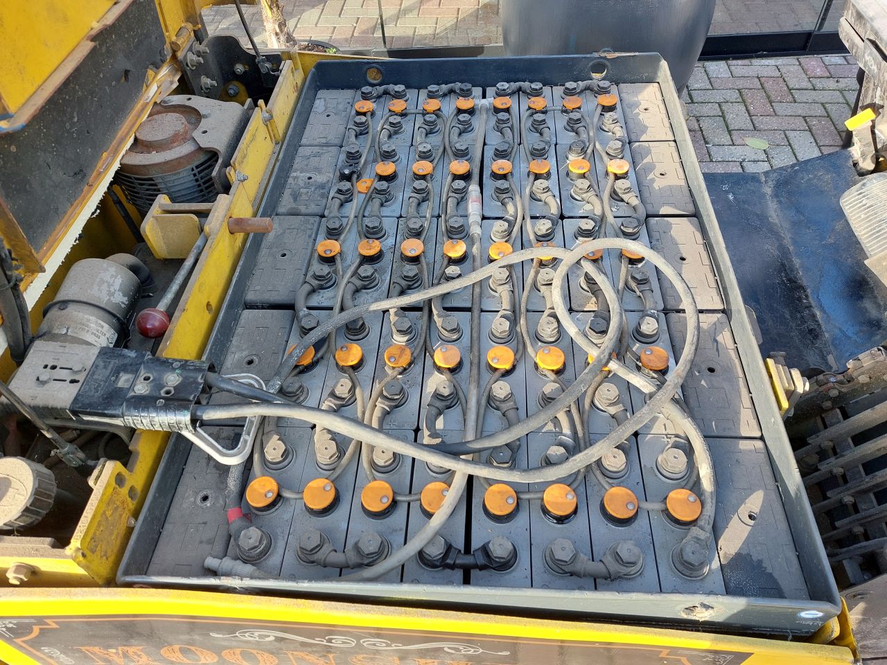 Yale ERP20 triplex sideshift vork versteller