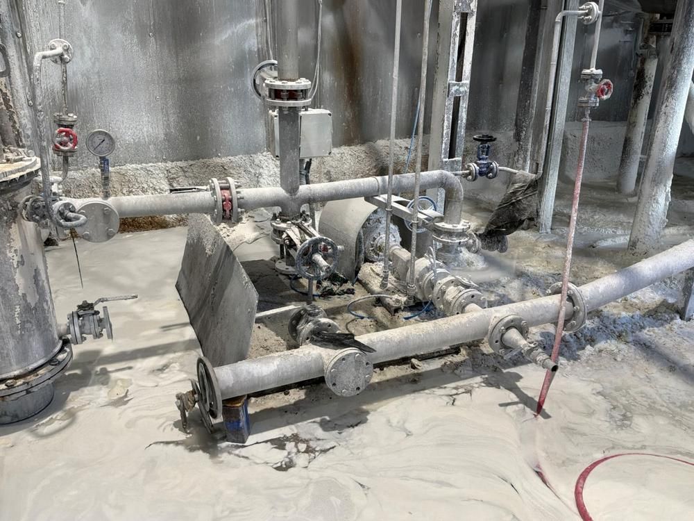Pre pumping & filtration station