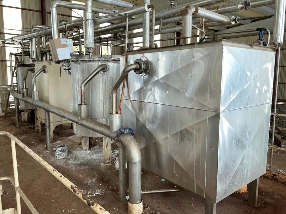 Various S/S storage tanks
