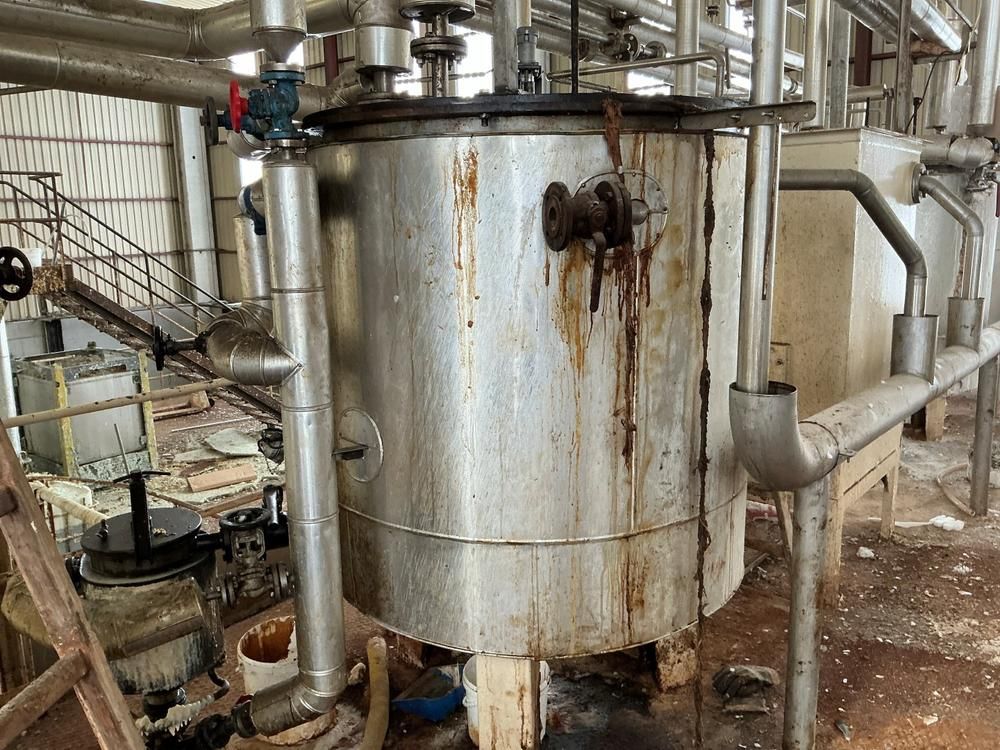 Various S/S storage tanks