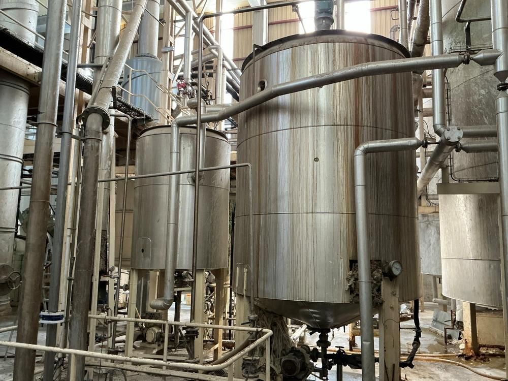 Various storage tanks