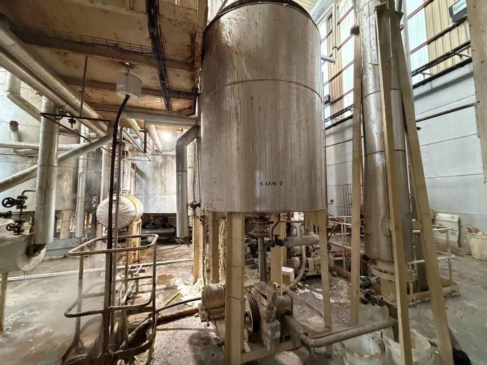 Various storage tanks