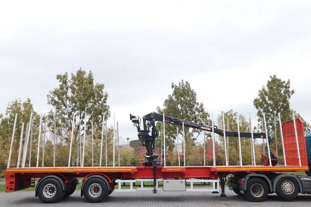 Trax N/A TS2D | 2X STEER AXLE | HOLZTRANSPORTER | TIMBER | LOG TRAILER