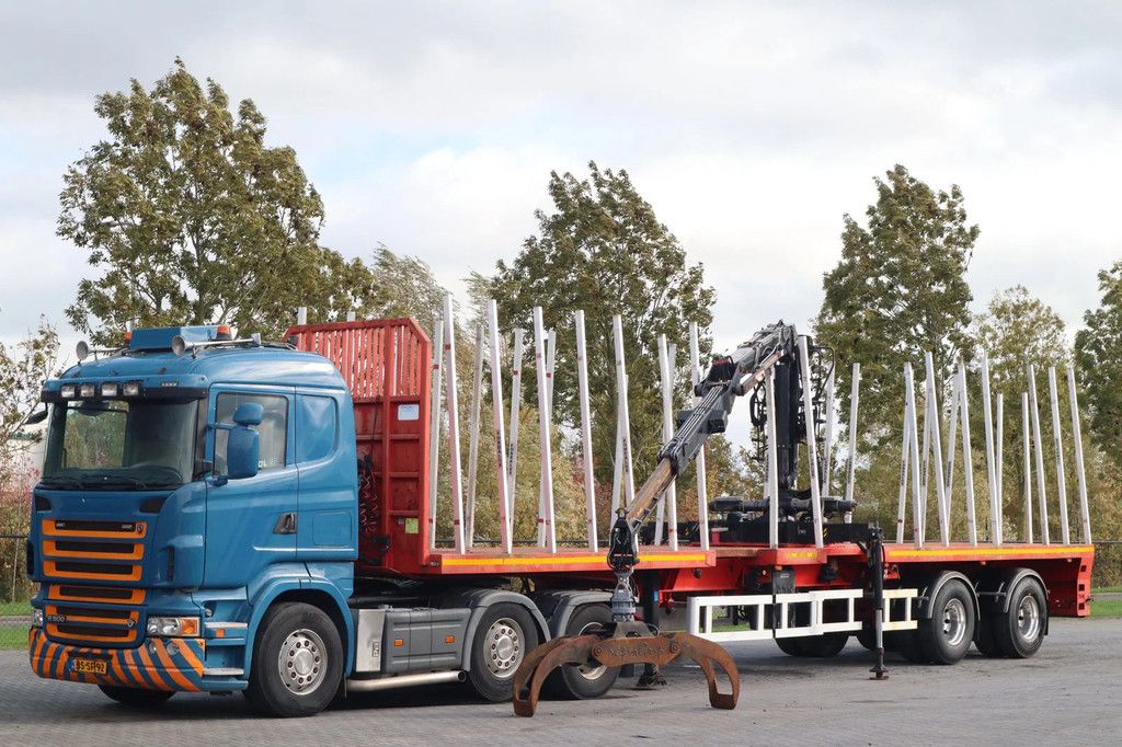 Trax N/A TS2D | 2X STEER AXLE | HOLZTRANSPORTER | TIMBER | LOG TRAILER