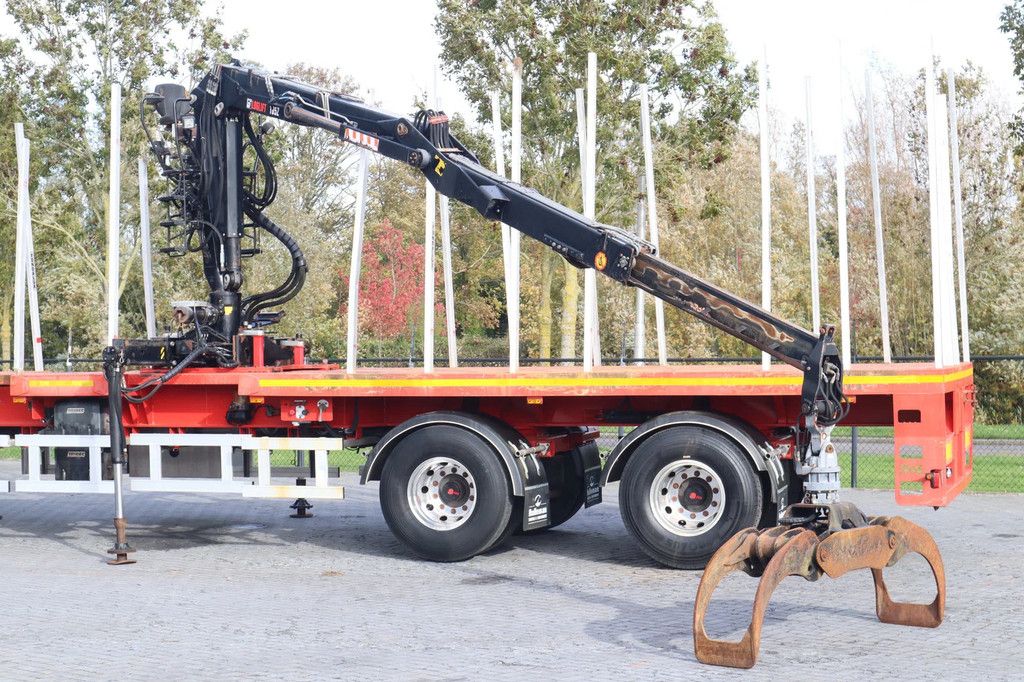 Trax N/A TS2D | 2X STEER AXLE | HOLZTRANSPORTER | TIMBER | LOG TRAILER