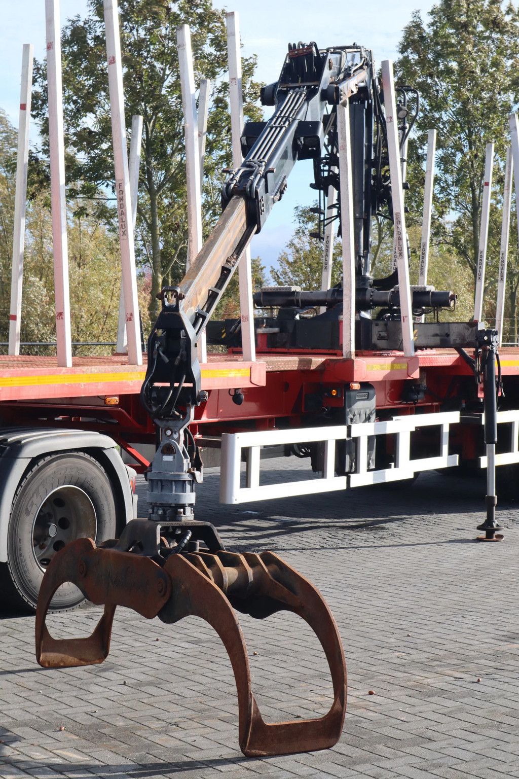 Trax N/A TS2D | 2X STEER AXLE | HOLZTRANSPORTER | TIMBER | LOG TRAILER