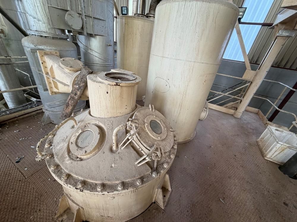 Various storage tanks