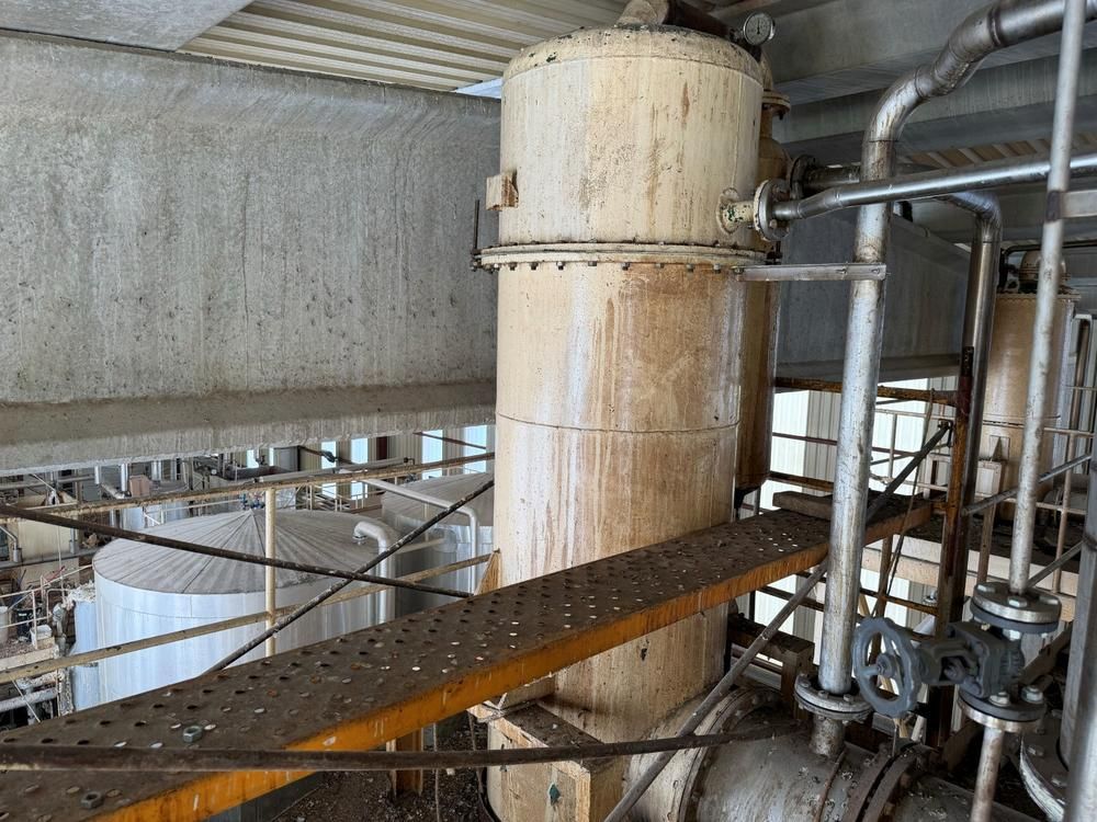Various storage tanks
