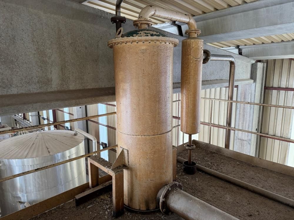 Various storage tanks