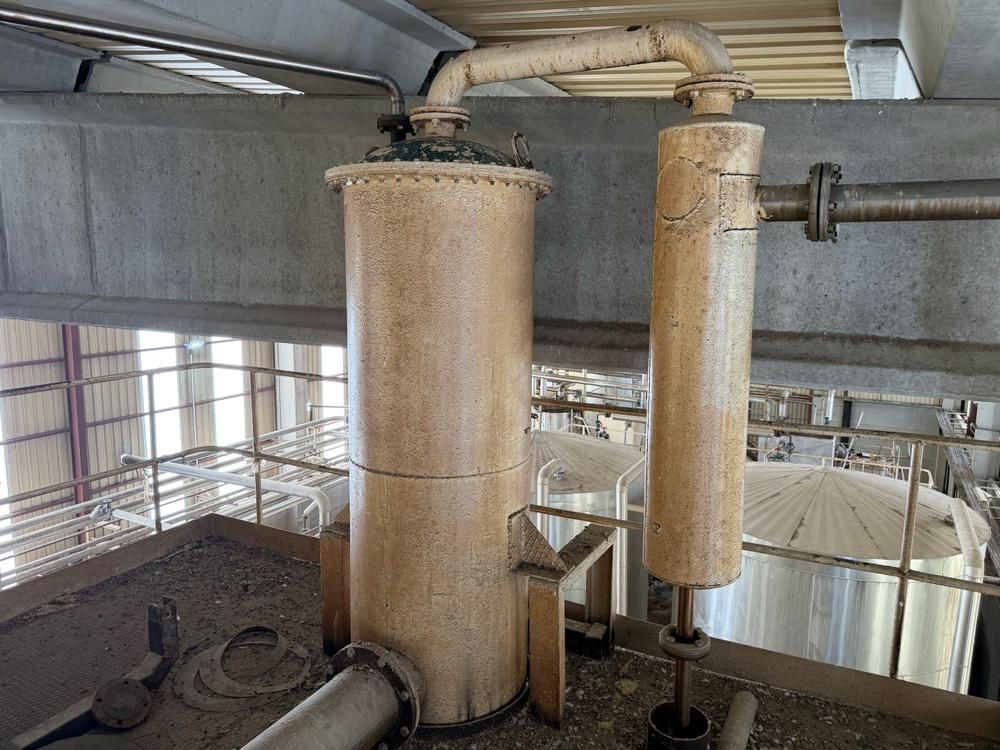 Various storage tanks