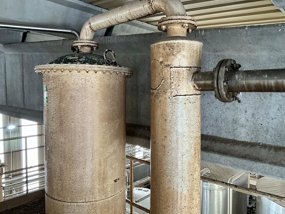 Various storage tanks