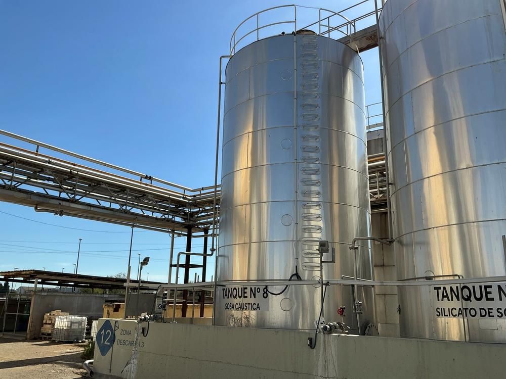 2017 isolated storage tank (100 m³) 100,000 litres
