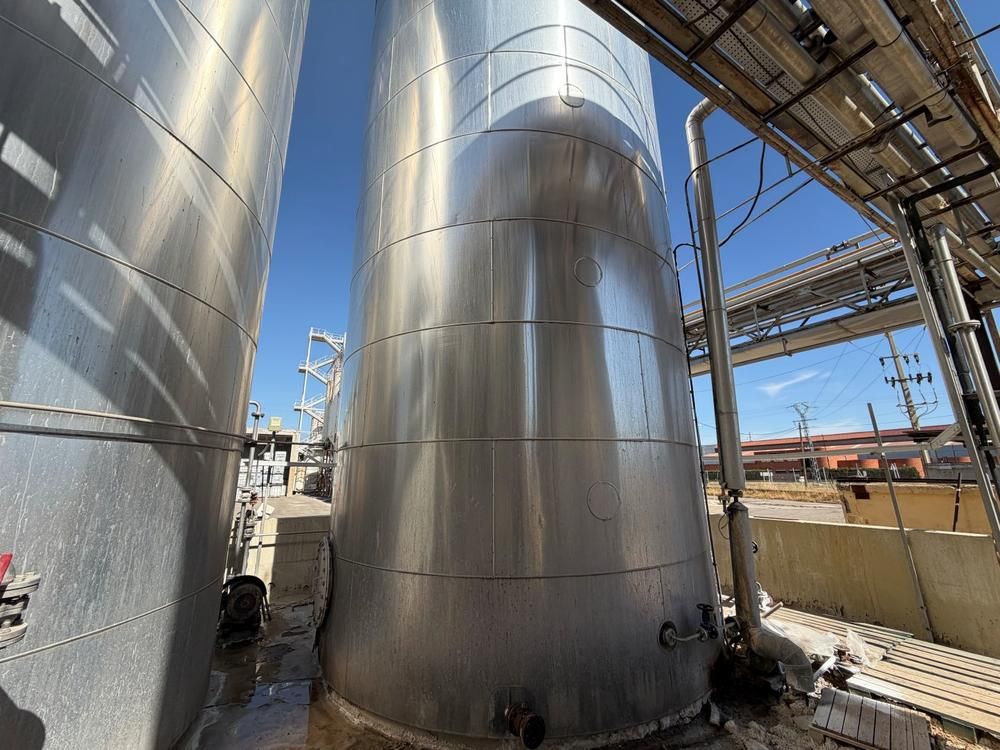 2017 isolated storage tank (100 m³) 100,000 litres