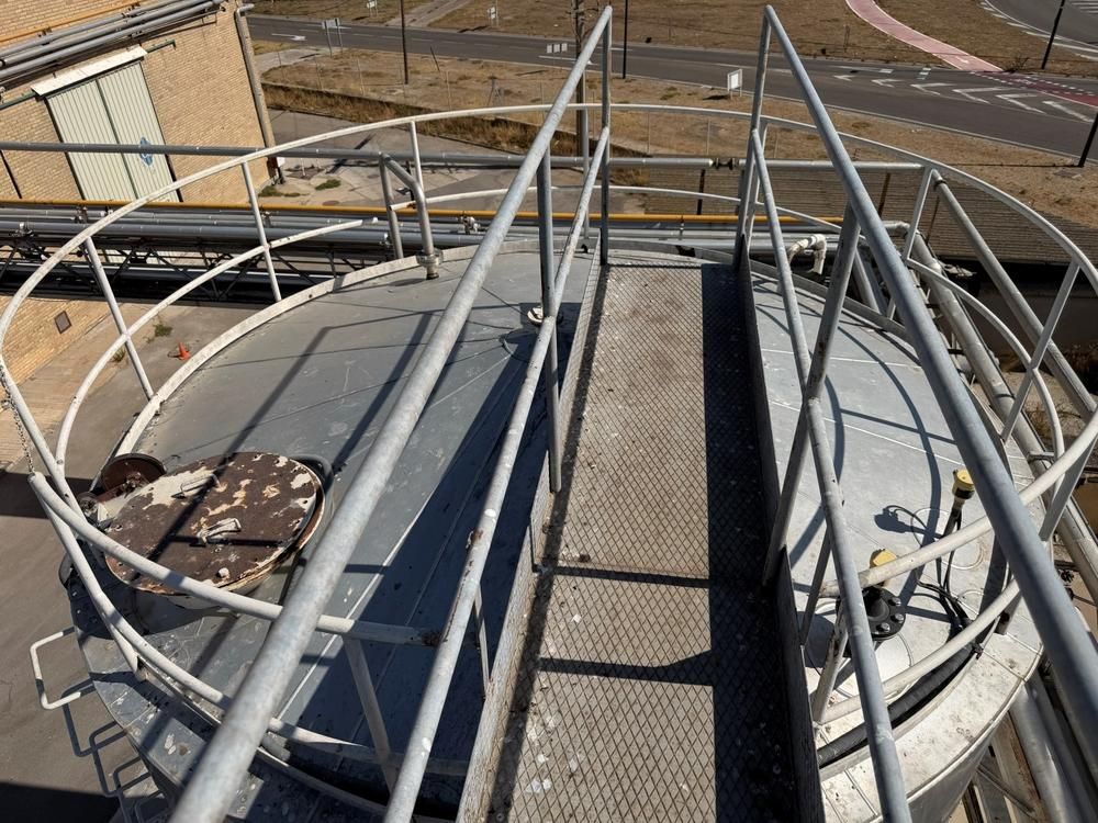 2017 isolated storage tank (100 m³) 100,000 litres