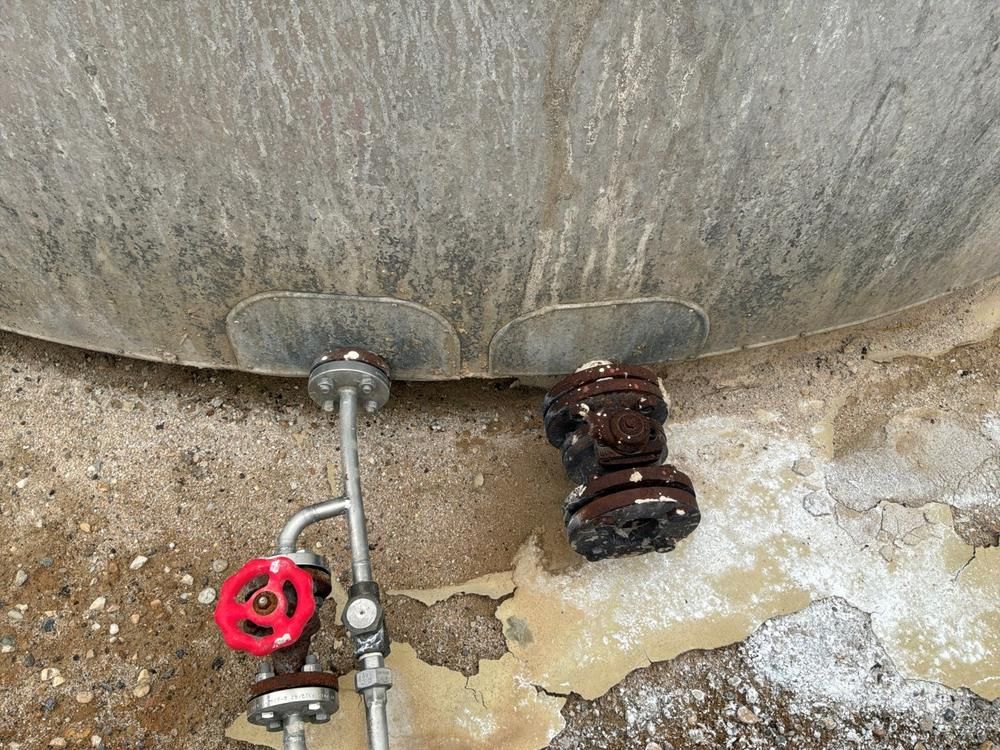 2017 isolated storage tank (100 m³) 100,000 litres